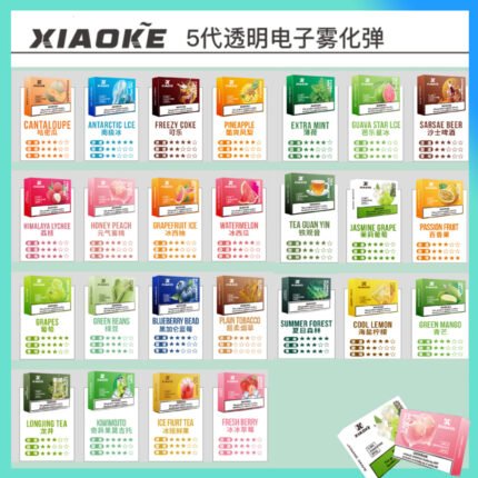 XIAOKE梟客 XIAOKE五代電子煙煙彈 通用456代主機 台灣現貨